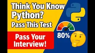 Entry Level Python Interview Questions & Practice Tests for Fresher
