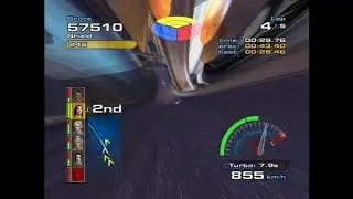 Ultra focal length with chase 3 cam is trippy - Quantum Redshift (original Xbox)