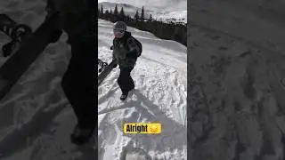Your &ldquo;friends&rdquo; when they see the double black diamond run you wanna take them on 😔 #snowboarding