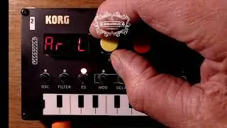 2021-05-16 Korg NTS-1 with Drone from Tim Shoebridge