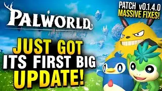 PALWORLD Just Got Its First Major Update With Some HUGE CHANGES!