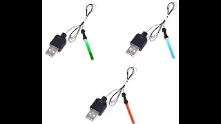 LYBMTWF Light-up Lightsaber for Lego Minifigures. Accessories LED Lightsaber with USB, review