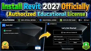 How to Install Revit 2027 Officially (Educational Student License)