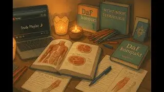 🧠💉Study With Me❤️50/10 Pomodoro for Medical Students  | Rain Sounds 🌧️ + Calm Music  Deep Focus