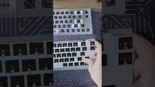Switch Pads Mod on GAMAKAY K66 RGB budget custom Keyboard Build