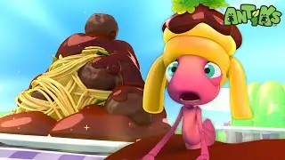 Meatball Mayhem | 1 Hour of Antiks🐜 | Funny Adventure Cartoons for Kids | Be Brave!