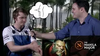What makes MATUMBAMAN happy in Dota 2