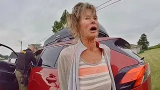 Entitled Karen Finds Out That Laws are Actually Real