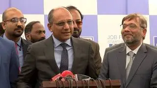 Iqra university | job fair 2019 | Saeed ghani | minister of local govt