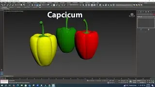 Low Poly Capcicum Modeling Tutorial.