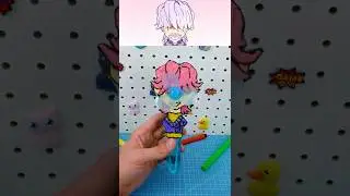 I made a Mystery Saja Kpop Demon Hunters Phase 4 Sprunki OC with 3d pen #incredibox #kpopdemonhunter