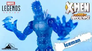Marvel Legends X-Men Age of Apocalypse (Colossus BAF) ICEMAN Video Review