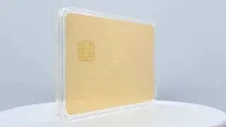 CREDIT CARD 70TH ANNIVERSARY GOLD PLATED SILVER COIN 2$ NIUE 2020