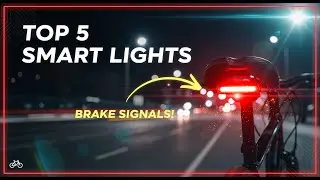 TOP 5 Best Smart Bike Tail Lights 2026 | A Smart Light That Automatically Signals Braking.