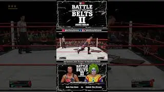 🔥WHAT A FIRE TABLE!!!!! RVD WINS | WWE 2K Battle of The Belts II Zero Hour