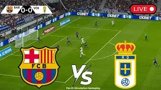 🔴 LIVE: Barcelona vs Oviedo | La Liga 2026 | eFootball PES 2021 Gameplay