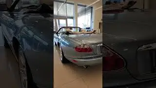Now Available - 2002 Jaguar XK8 Convertible in a Frost Blue exterior & Ivory Interior only 59,330 km