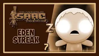 🔴 D100 SALVANDO DE NOVO - Eden Streak #7 - The Binding of Isaac Repentance+