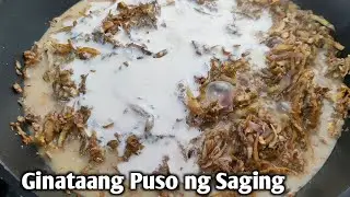 Ginataang Puso ng Saging by mhelchoice Madiskarteng Nanay