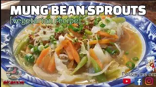 MUNG BEAN SPROUTS / TOGUE [vegetarian recipe] | 10-minutes Togue recipe| Stir-fry togue |TitoKertiTV