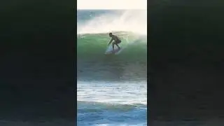 Perfect waves in strong offshore winds in Nicaragua #nature #travel #explore #surfing #dream #video