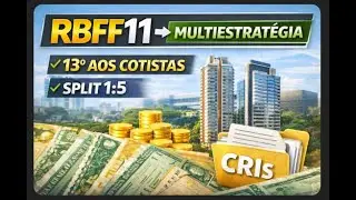 RBFF11 muda tudo: Multiestrat&eacute;gia, &ldquo;13&ordm;&rdquo; aos cotistas e Split de Cotas