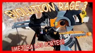 Ingletadora Evolution Rage 3 ⚙️ Ajustes básicos para cortes perfectos y rectos