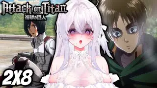 EREN GOT KIDNAPPED | ATTACK ON TITAN 2x8 REACTION