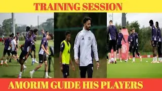 🚨 Manchester United Training Today!Amorim Sends Strong Message to Man Utd Stars After Brighton Win