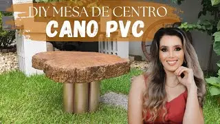 IDEIA GENIAL: MESA COM CANO DE PVC #diy #mesa
