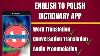 English To Polish Dictionary App | English to Polish Translation App