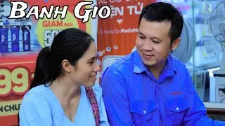 Traditional Banh Gio. Visit where my Husband works