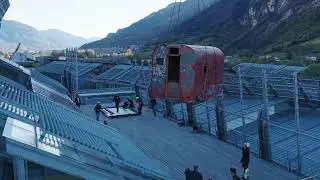 Bivacco Fiamme gialle, consegna  al Muse Trento