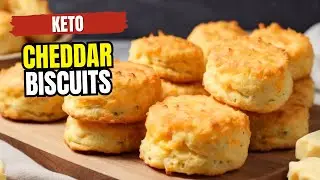 Keto Cheddar Biscuits | Low-Carb Cheesy Delight