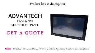 ADVANTECH TPC-1840WP MULTI TOUCH PANEL | IN SALE