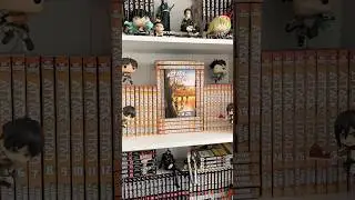 Attack on titan manga shelving 🤍 #manga #aot #anime #mangaaesthetic #attackontitan #mangashelf