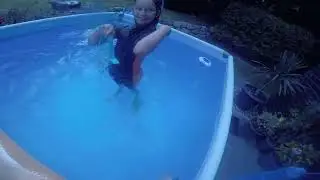 Poolspa&szlig; mit neuer Kamera   3 er Challenge