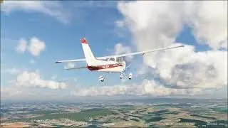 X-Plane 12 - VNAV Test C172 Default (1440p)