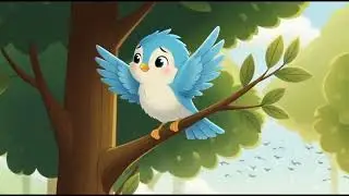 A Little Bird Tries to Fly 🐦✨ | Never Give Up | Kids Story