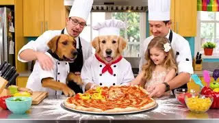 Make A Giant Pizza #1
