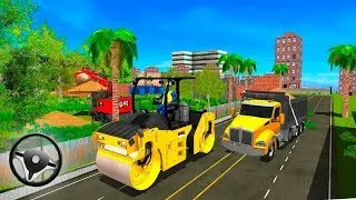Real City Builder Road Construction Simulator 2019 - Android GamePlay