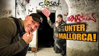 Geheime, verlassene Bunkeranlage auf Mallorca – wir wagen den nächtlichen Einstieg!