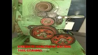 kinematic Analysis of Machine tool (industrial) gearbox ,PART-I
