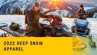 The New Ski-Doo 2022 Deep Snow Apparel - Walkthrough