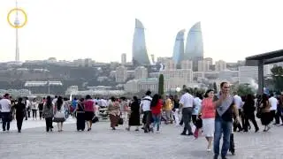 Azerbaycan Baki Denizkenari Milli Park- BULVAR QIZ QALASI 2012