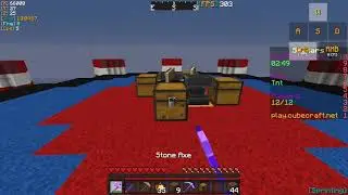 CubeCraft World record fastest game win with 11/11 kills (65sec)
