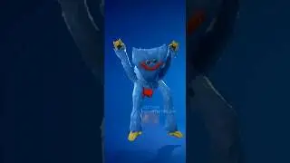 HUGGY WUGGY показывает эмоции в Fortnite