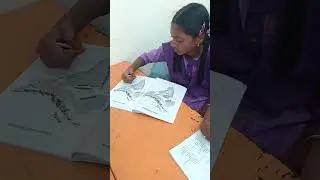 MAP DRAWING AND COLORING BY VIII CLASS STUDENTS ZPHS URANDUR