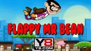 Flappy Mr Bean - Y8 game to play 2014