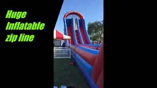 SoCal Party Rentals 2020 Great Video For Parties & Events, Company Picnics & Fundraisers Zip line